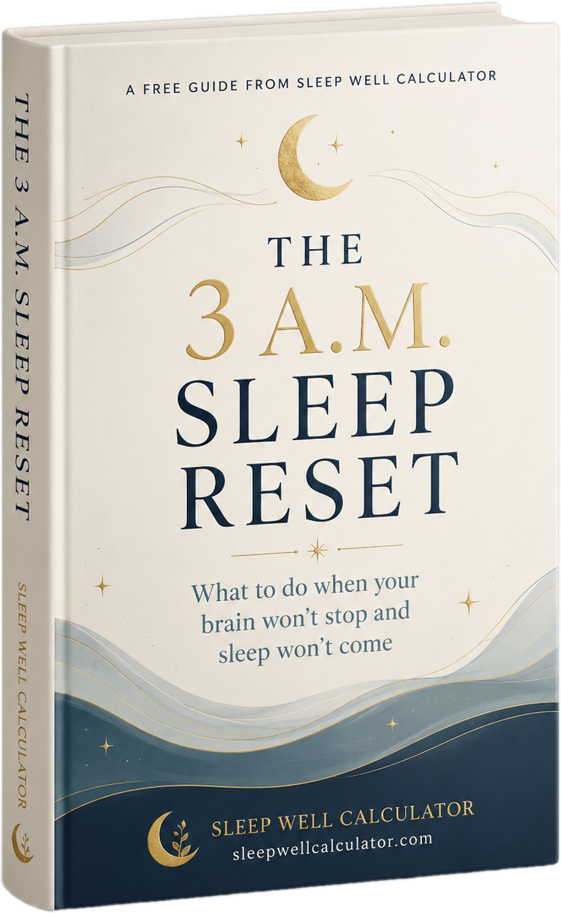 The 3 A.M. Sleep Reset free guide book cover